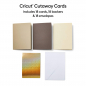 Mobile Preview: Cricut Cutaway Cards, Neutrals Sampler, 18 Karten, 8,9cm x 12,4cm (R10)