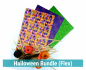 Mobile Preview: Folien-Bundle Flexfolie Halloween