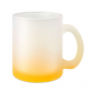 Preview: Glastasse mit Farbverlauf - Yellow