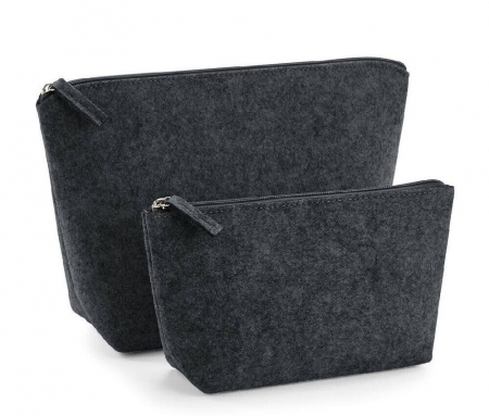 Filz Accessory Bag Charcoal Melage