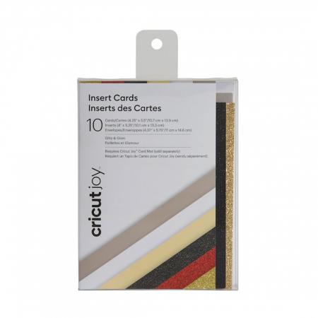 Cricut Insert Cards, Glitz & Glam Sampler (R20)
