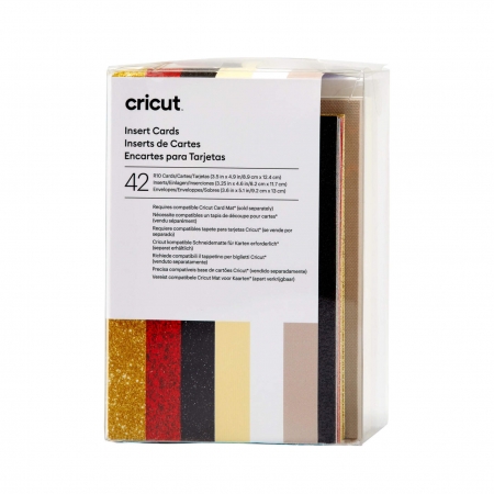 Cricut Insert Cards, Glitz & Glam Sampler 42 Karten (R10)