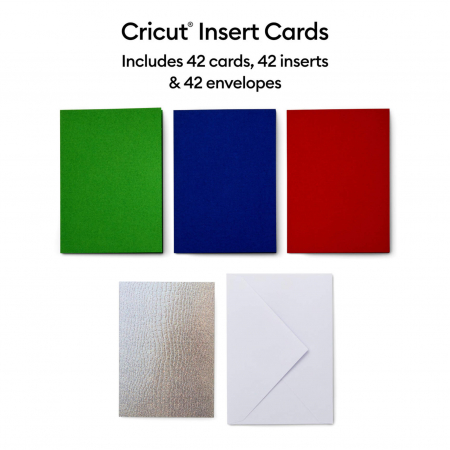 Cricut Insert Cards, Rainbow Scales Sampler 42 Karten (R10)