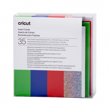 Cricut Insert Cards, Rainbow Scales Sampler 35 Karten (S40)