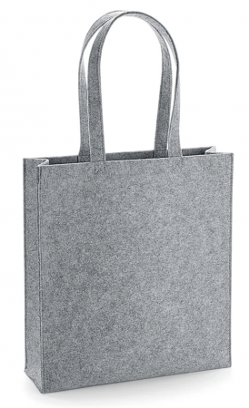 Filz Tote Bag Grey Melange