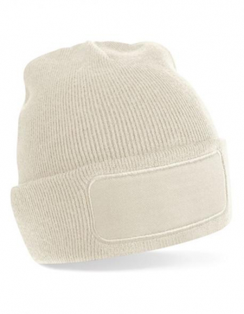 Beanie Almond / Baumwoll-Twill-Patch