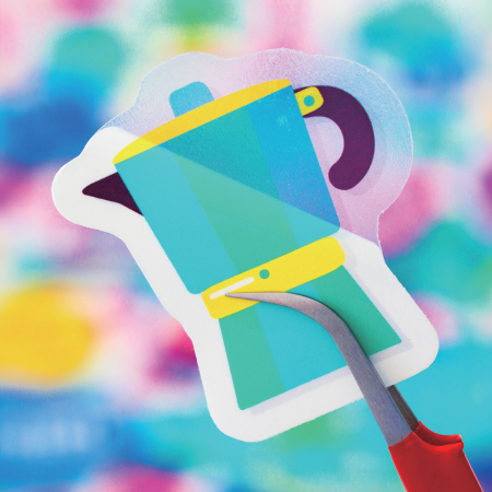 Preview: Siser Printable Vinyl Stickers Clear – A4 Transparente Inkjet-Aufkleberfolie (10 Blatt)