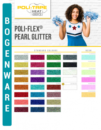 POLI-FLEX® Pearl Glitter / Bogenware