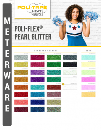 POLI-FLEX® Pearl Glitter / Meterware