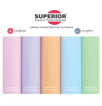 Superior 4100 Pastell Set 5 x 0,5m