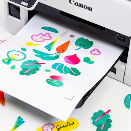 Preview: Siser Printable Bedruckbare Magnetfolie für Inkjet (5 Blatt)