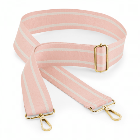 Boutique Adjustable Bag Strap Soft Pink / Oyster