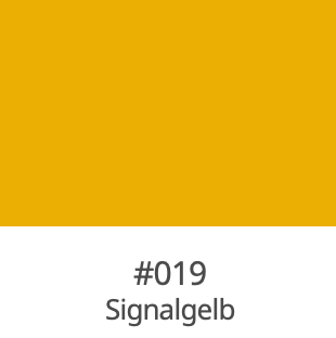 019 Signalgelb