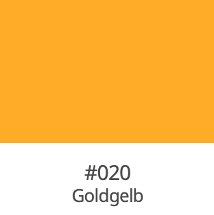 020 Goldgelb