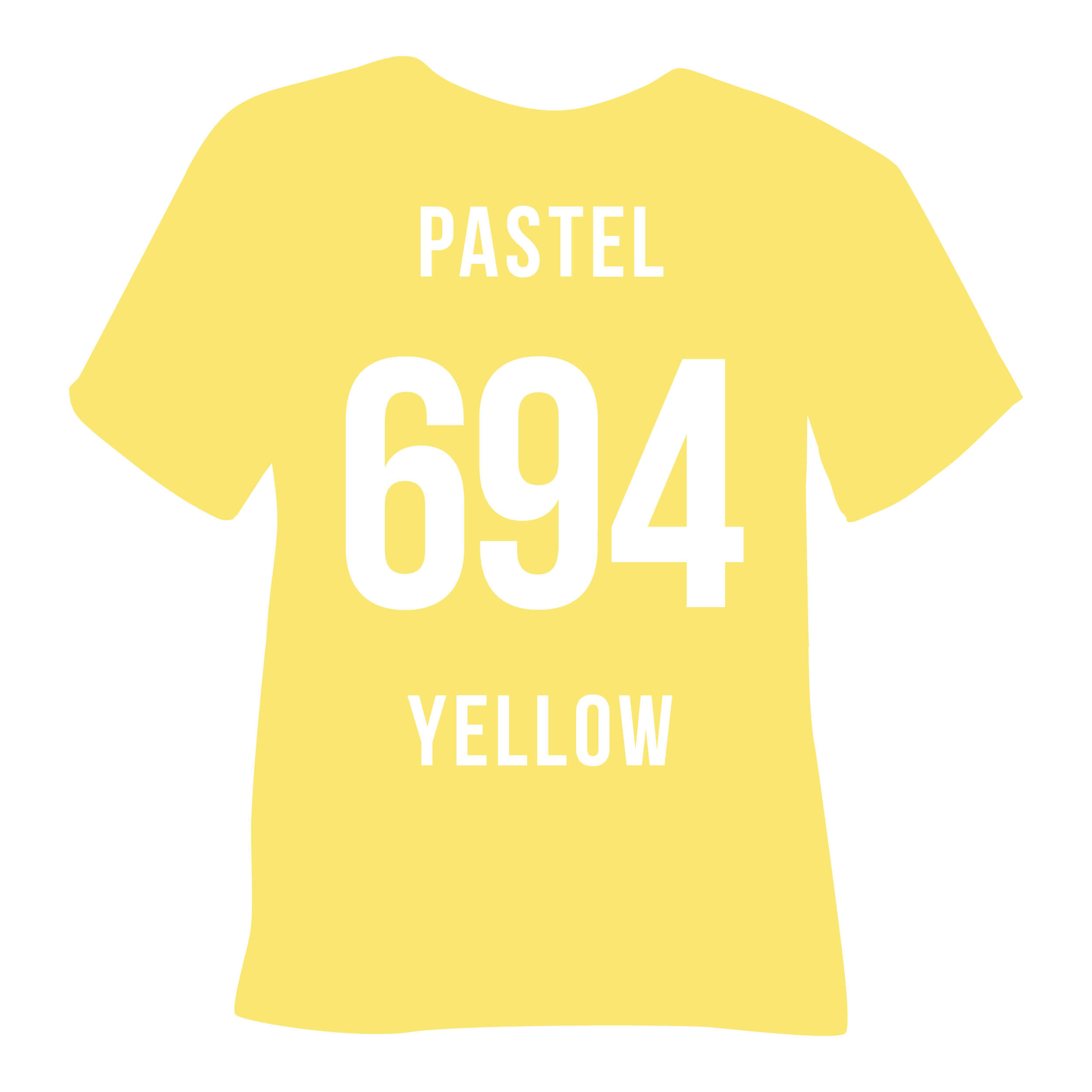 694 Pastellgelb