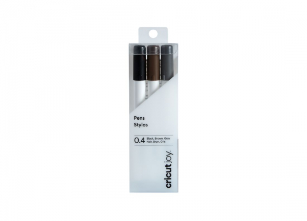 Cricut Joy Fine Point Pens / Stifte 0,4 mm Black, Brown, Grey