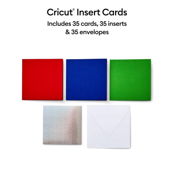 Cricut Insert Cards, Rainbow Scales Sampler 35 Karten (S40)