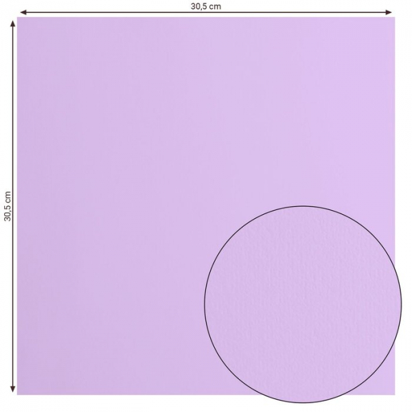 Florence Papier / Glatt / HYACINTH / 30,5 x 30,5cm / 216g