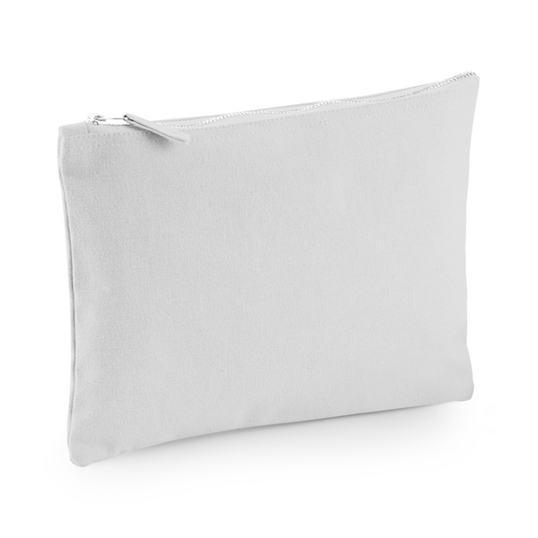 Canvas Accessory Pouch Grey