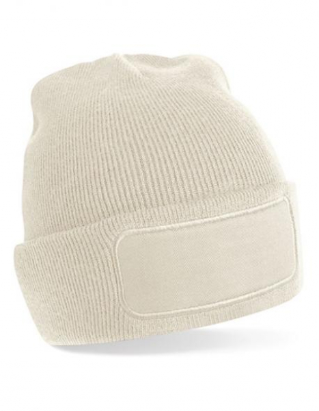 Beanie Almond / Baumwoll-Twill-Patch