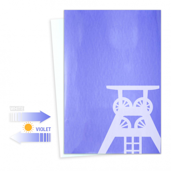craftcut® Farbwechsel UV White to Violet