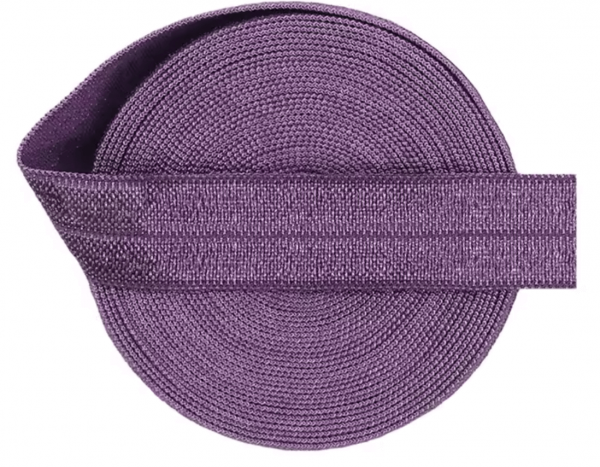 Gummiband 2m x 15mm *Amethyst*