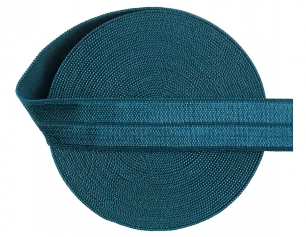 Gummiband 2m x 15mm *Teal*