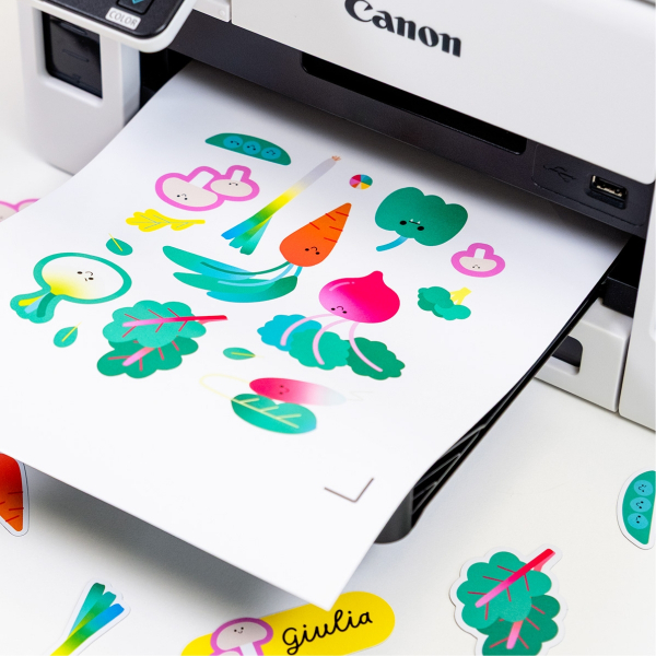 Siser Printable Bedruckbare Magnetfolie für Inkjet (5 Blatt)