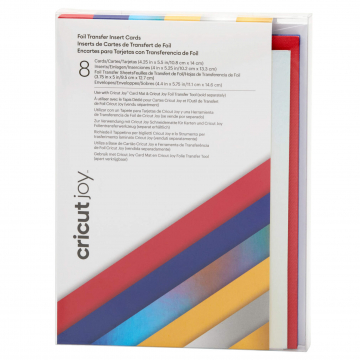 Cricut Foil Transfer Insert Karten small Celebrations Sampler 8 Karten (A2)